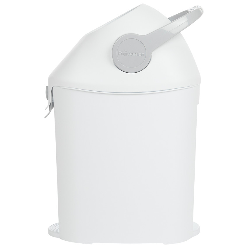 Κάδος Απόρριψης Παιδικής Πάνας Λευκό 