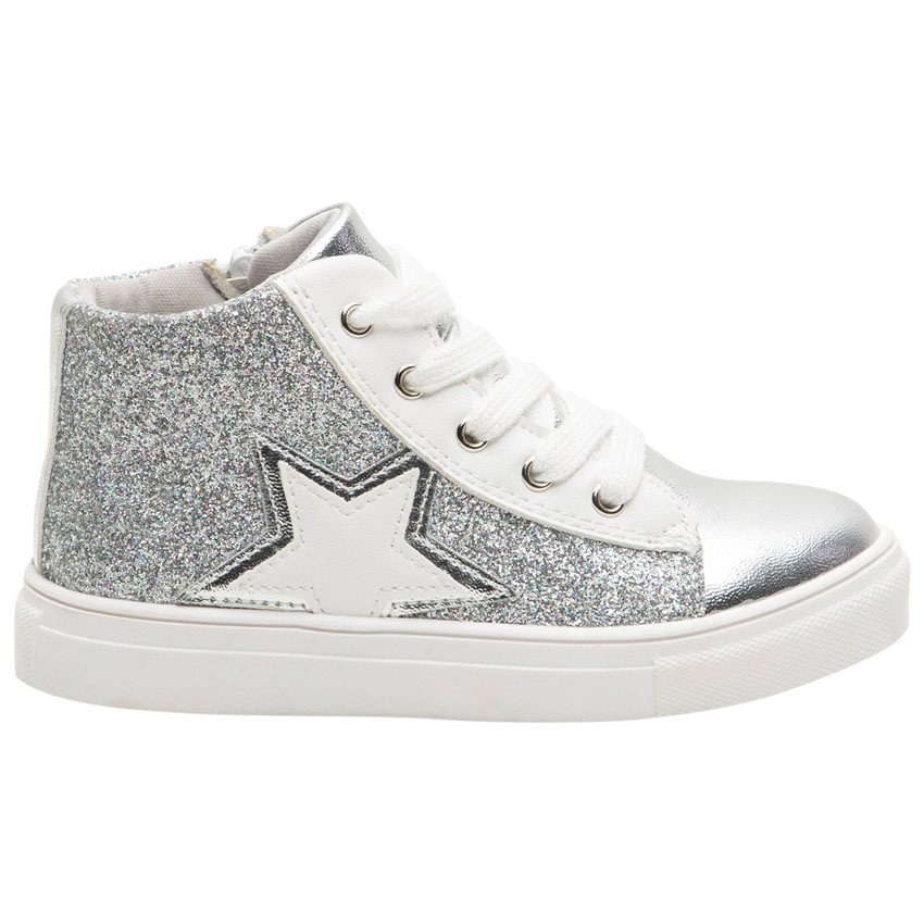 Αθλητικά μποτάκια με παγιέτες και αστέρι 