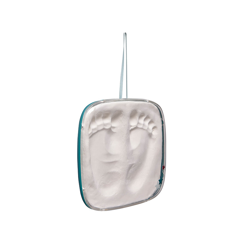 Κορνίζα αποτύπωμα Hello Baby - Galactic Πράσινη  