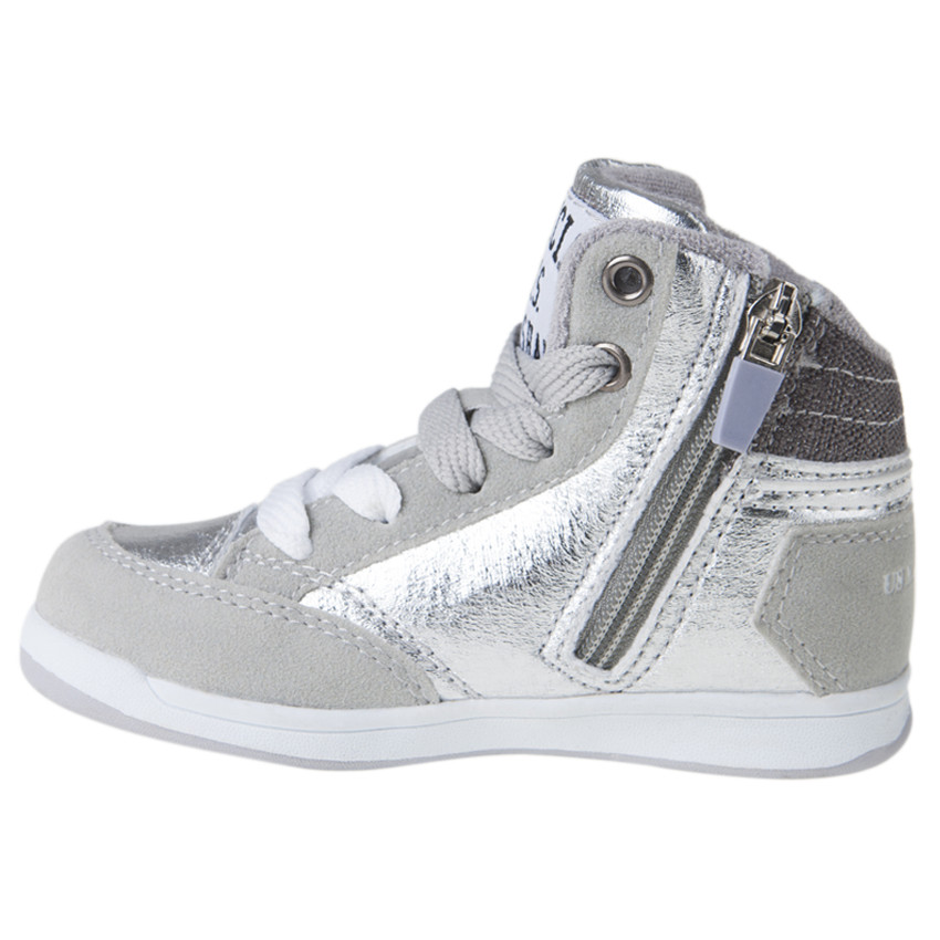 US Marshall Baskets montantes argentées du 24 au 27 