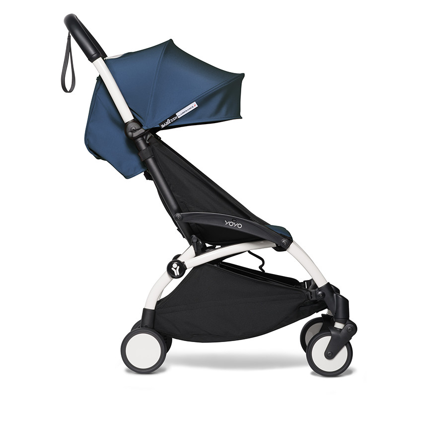 Poussette YOYO² 6+ châssis blanc - Bleu Air France 