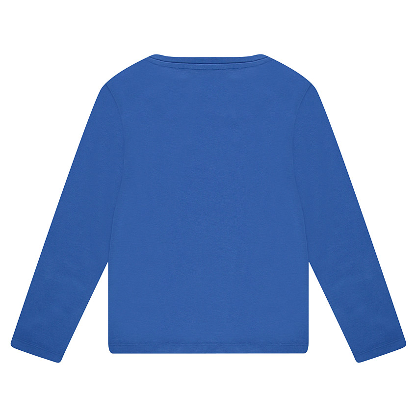 Παιδικά - Μακρυμάνικη μπλούζα από ζέρσεϊ με διακοσμητική στάμπα 