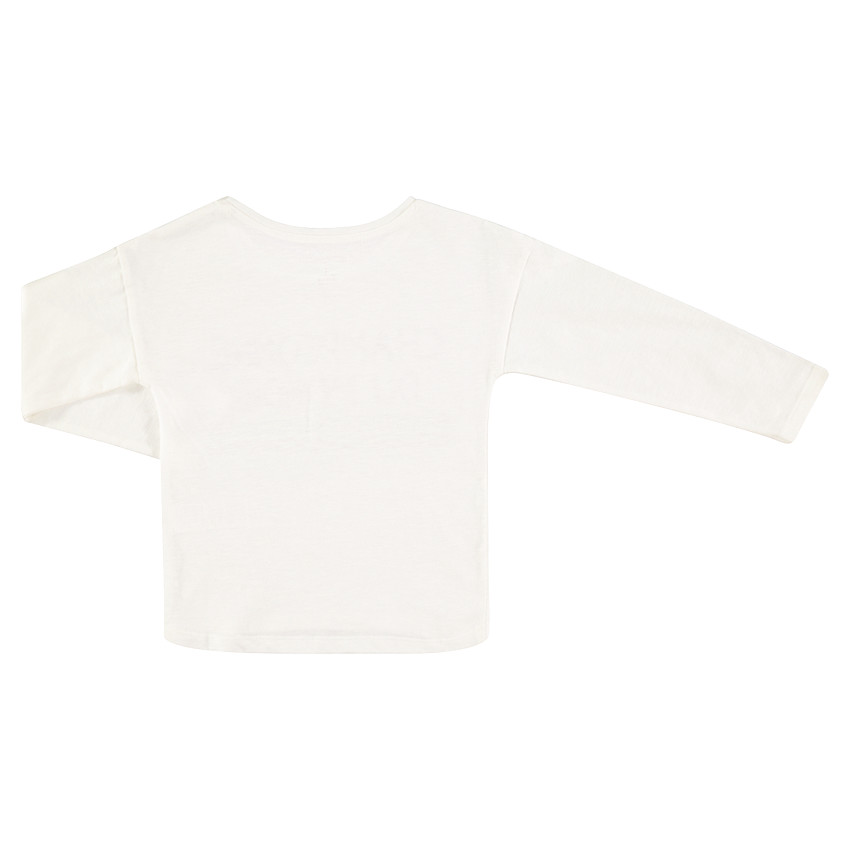 Μακρυμάνικη κοριτσίστικη μπλούζα με 2 αστέρια για την κατάκτηση του Παγκοσμίου Κυπέλλου 2018 από την Εθνική Γαλλίας 