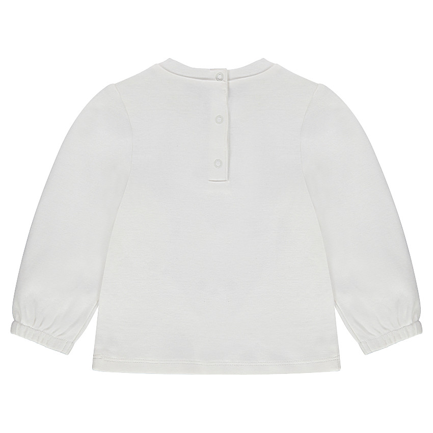 Μακρυμάνικη μπλούζα μπαλούν με τυπωμένο χρωματιστό μοτίβο 