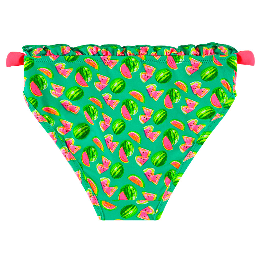 Εμπριμέ σλιπ-μαγιό με εμπριμέ μοτίβο καρπούζια 