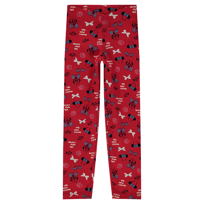 Legging en jersey print Minnie 