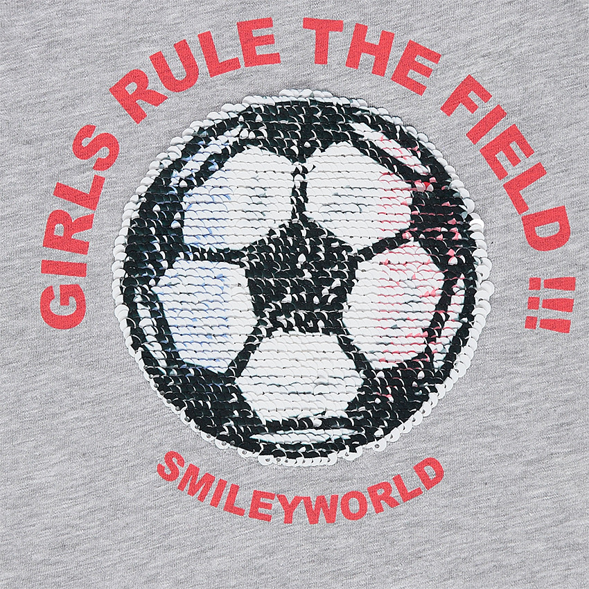 Αμάνικο με μοτίβο Smiley κεντημένο με μαγικές πούλιες, ειδική έκδοση για το Μουντιάλ 2018 