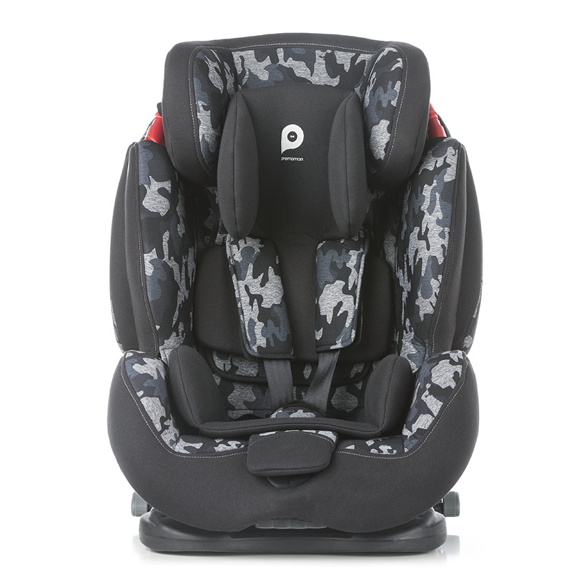 Siège-auto isofix Pepper groupe 1/2/3 - Camouflage 