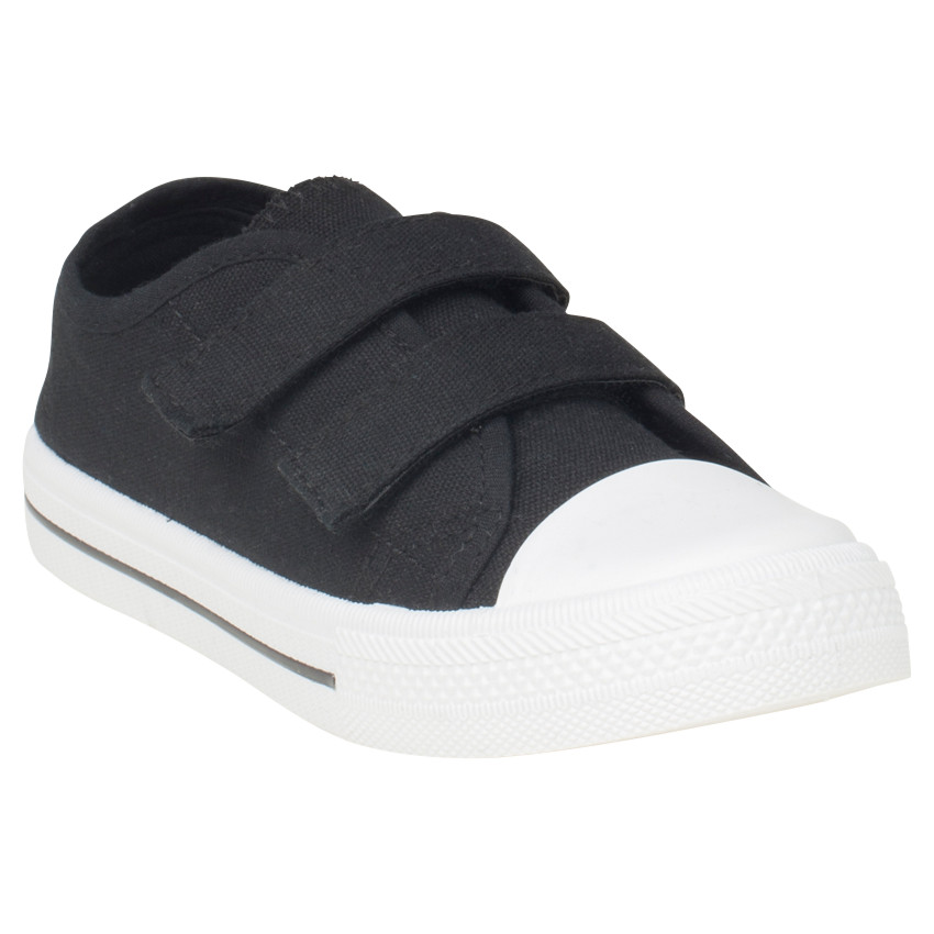 Χαμηλά υφασμάτινα αθλητικά παπουτσάκια με velcro σε νούμερο 20 έως 23 