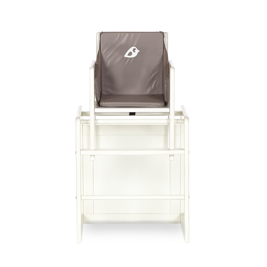 Μαξιλάρι μειωτής για κάθισμα φαγητού σε pvc καφέ 