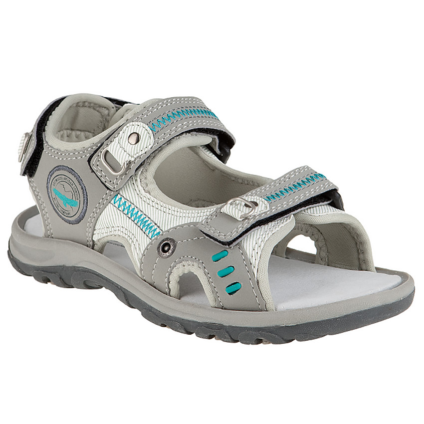 Πέδιλα με αυτοκόλλητα βέλκρο και τιρκουάζ εξώγαζα 