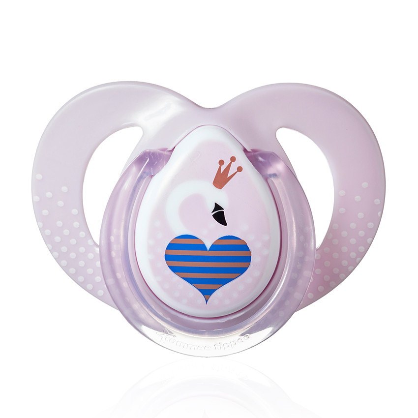   Πιπίλα σιλικόνης Moda 6-18 μηνών  - Κορίτσι   