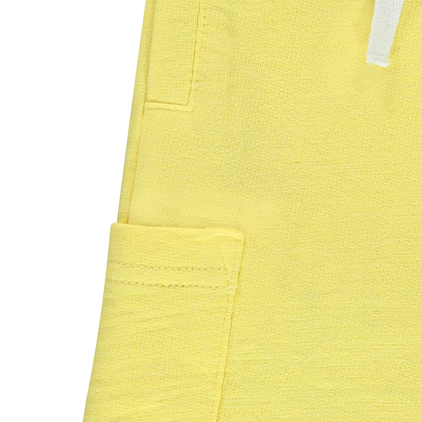 Βερμούδα από slub φανέλα με τσέπες 