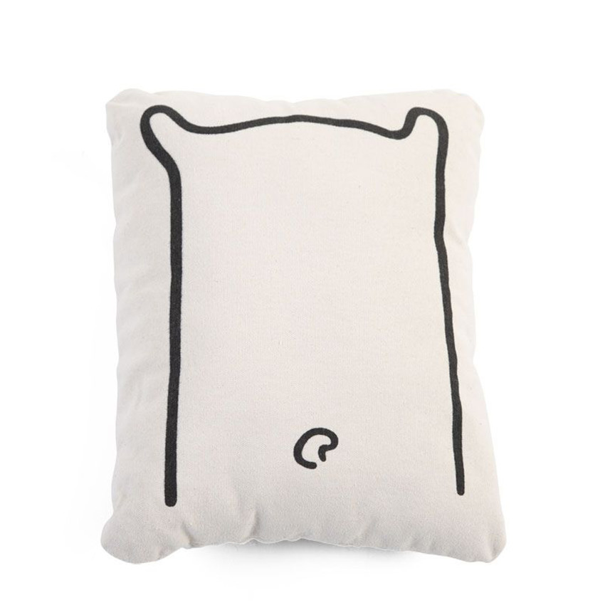 Coussin déco Canvas - Ours 