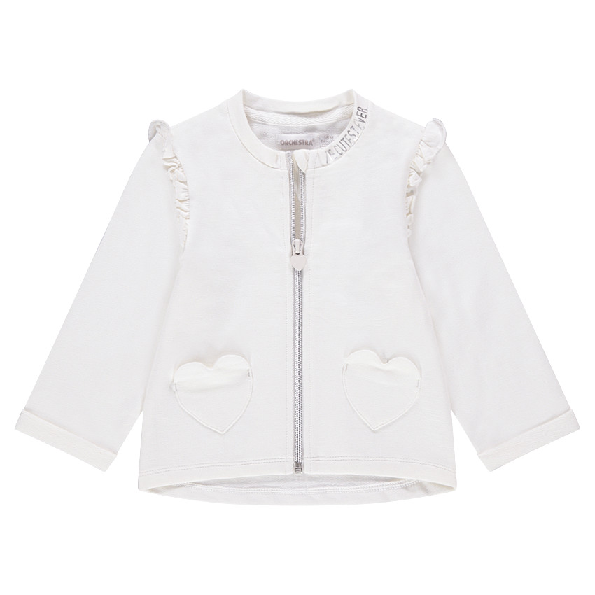 Φανελάνια ζακέτα με βολάν 