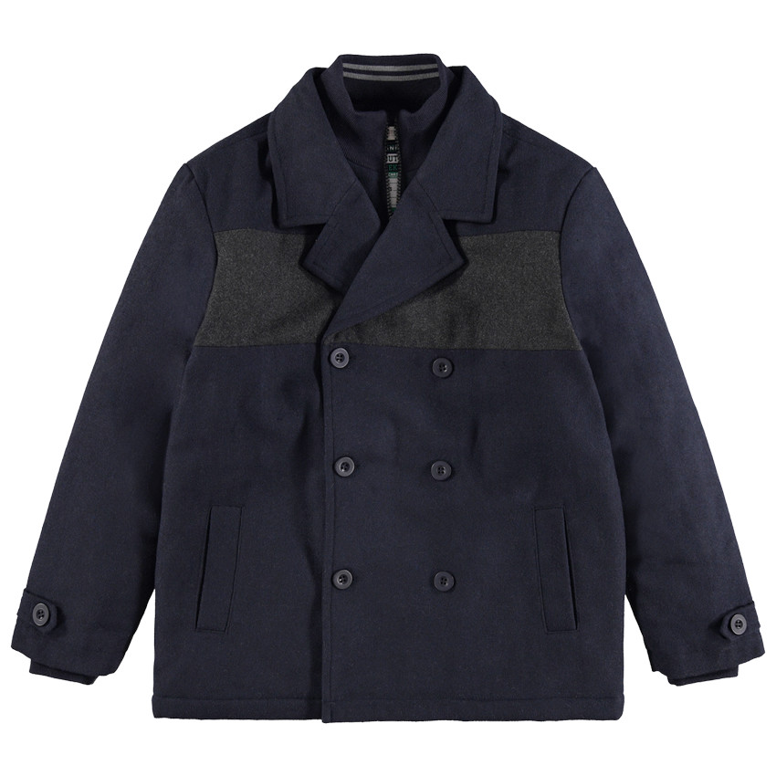 Παιδικά - Παρκά από τσόχα με διπλή λαιμόκοψη 