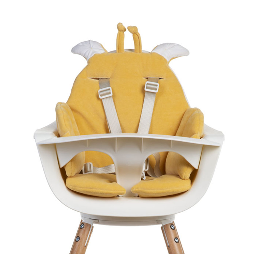 Coussin chaise Girafe Velvet Ochre 