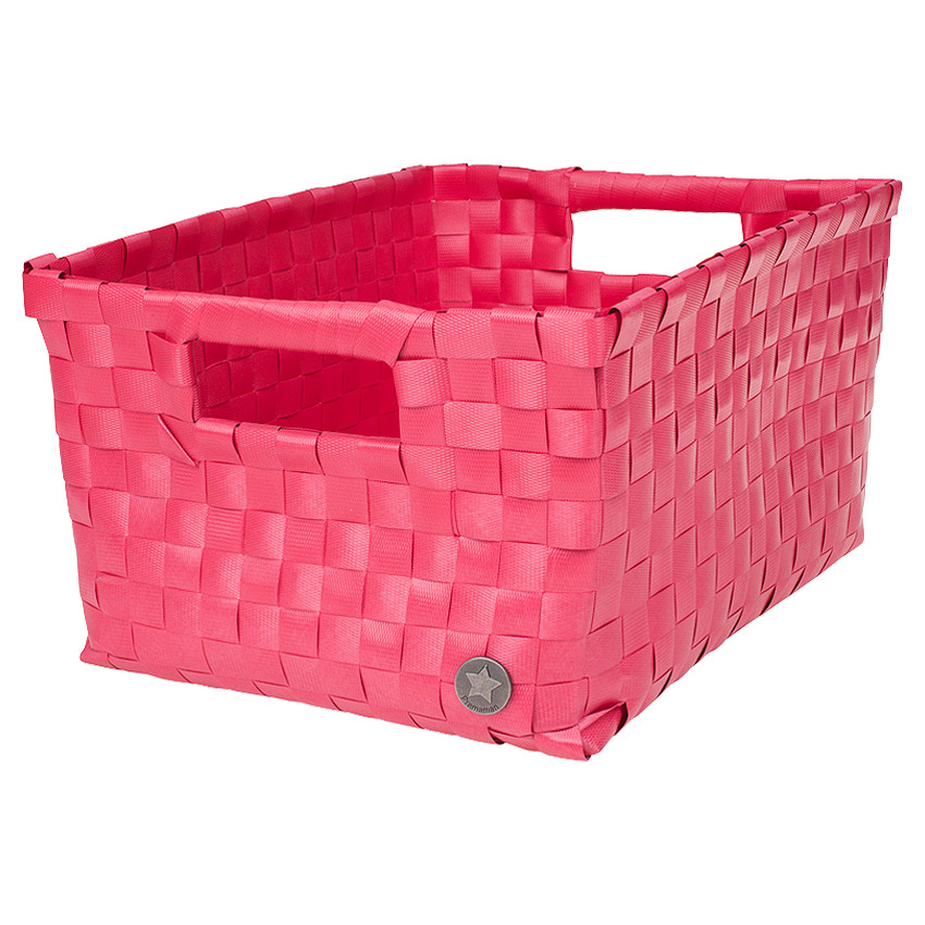 Πλεκτό πλαστικό καλάθι 31 x 15 x 23 εκ. 