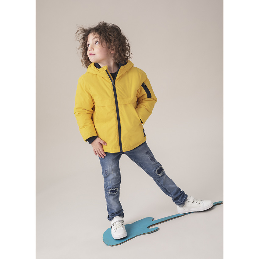 Τζιν με used όψη και αφαιρούμενη ζώνη 