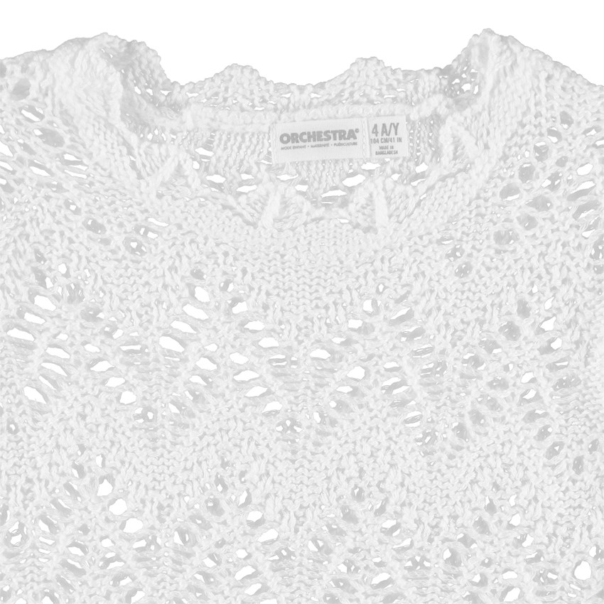 Πλεκτό πουλόβερ αζούρ 