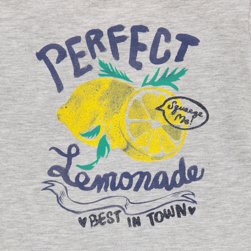 Μακρυμάνικη μπλούζα με φαντεζί αστραφτερό τύπωμα 