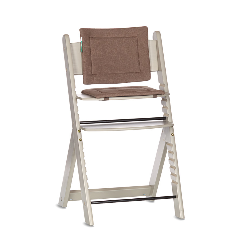 Μαξιλάρι για καρεκλάκι-καθισματάκι φαγητού - Καφέ-γκρι 