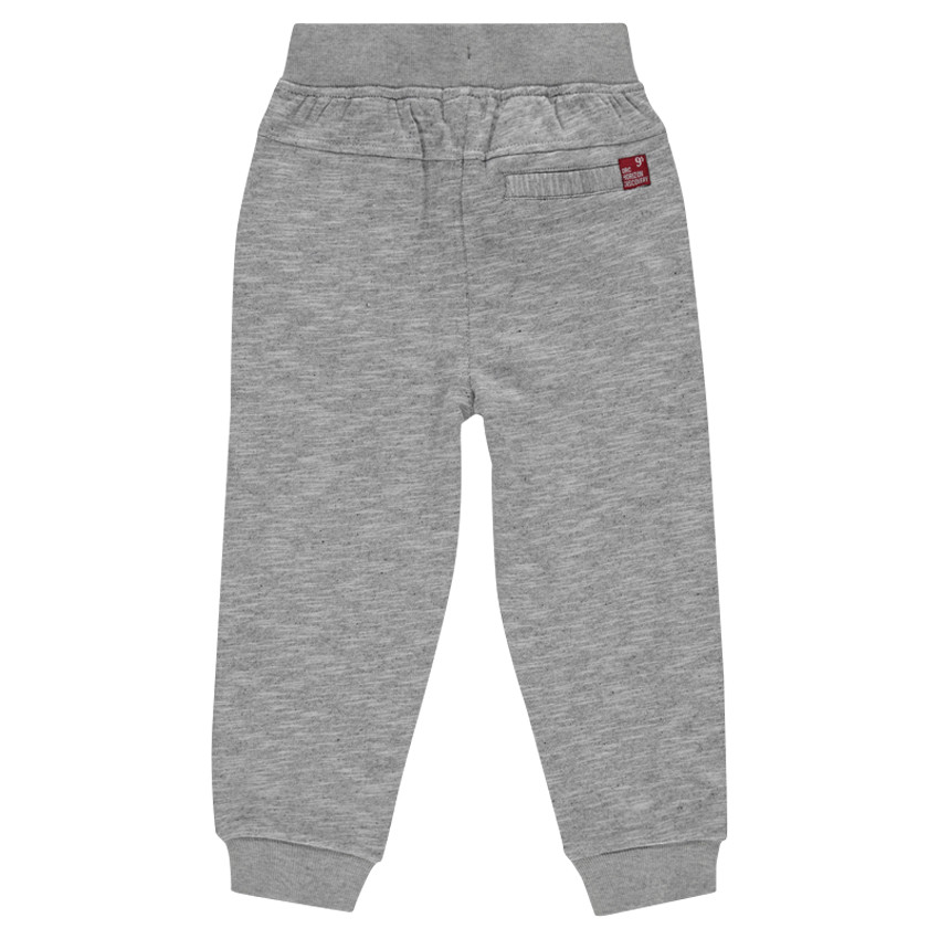 Μονόχρωμο φανελένιο παντελόνι 