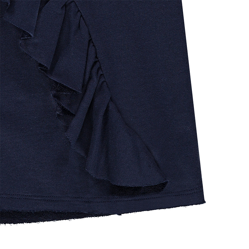 Παιδικά - Ίσια φούστα με λοξό βολάν 