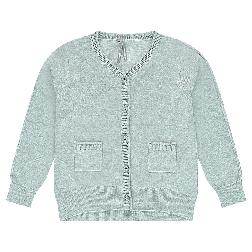 Παιδικό - Πλεκτή ζακέτα με ιριδίζουσα κλωστή 