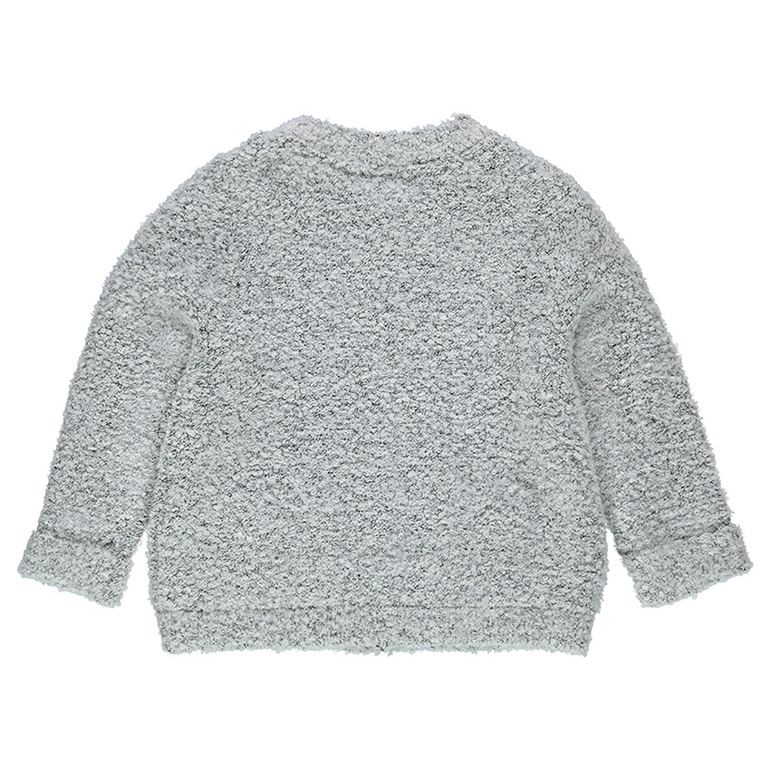 Ζακέτα με σούστες σε διακοσμητική πλέξη 