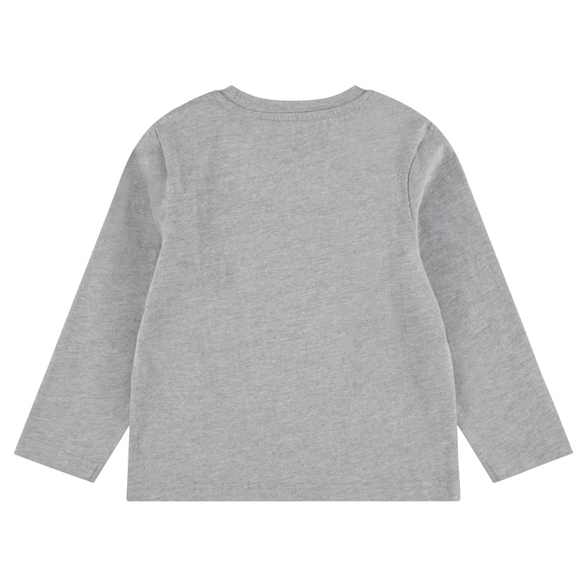 Μακρυμάνικη μπλούζα ζέρσεϊ με μοτίβο και «μαγικές πούλιες» 