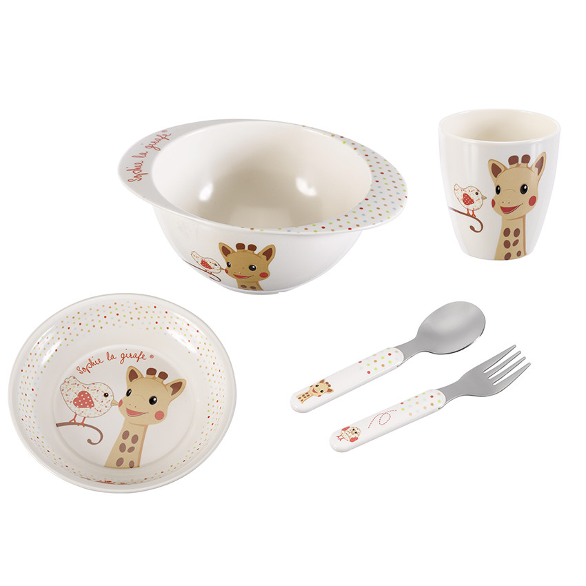 Σετ Φαγητού Meal-Time Set Ροζ 