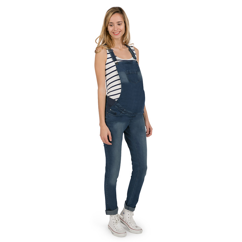 Σαλοπέτα εγκυμοσύνης με εφέ φορεμένου και τσαλακωμένου 