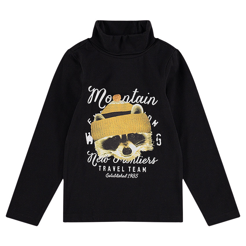 Ζιβάγκο από ζέρσεϊ με τυπωμένη σχέδιο μπροστά 