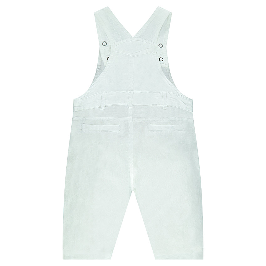 Μονόχρωμη λινή σαλοπέτα 