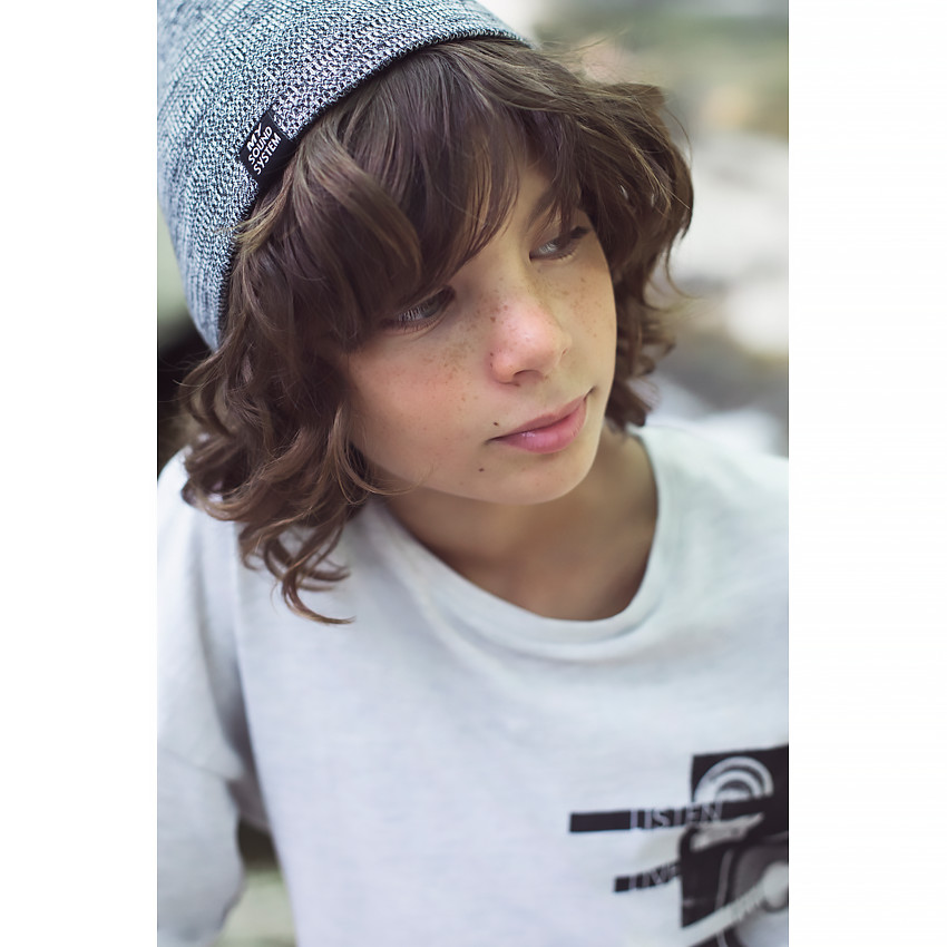 Παιδικά - Μακρυμάνικη μπλούζα με τυπωμένο μουσικό θέμα 