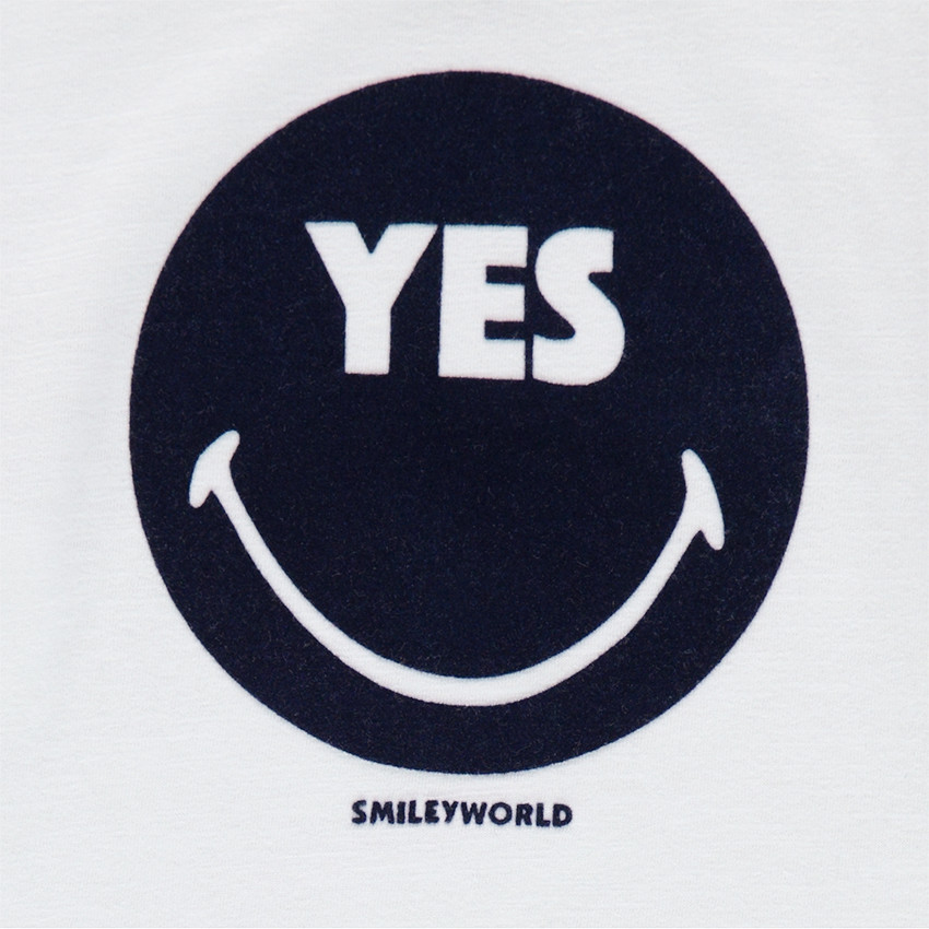 Μακρυμάνικη μπλούζα ζέρσεϊ με βελουτέ ©Smiley 