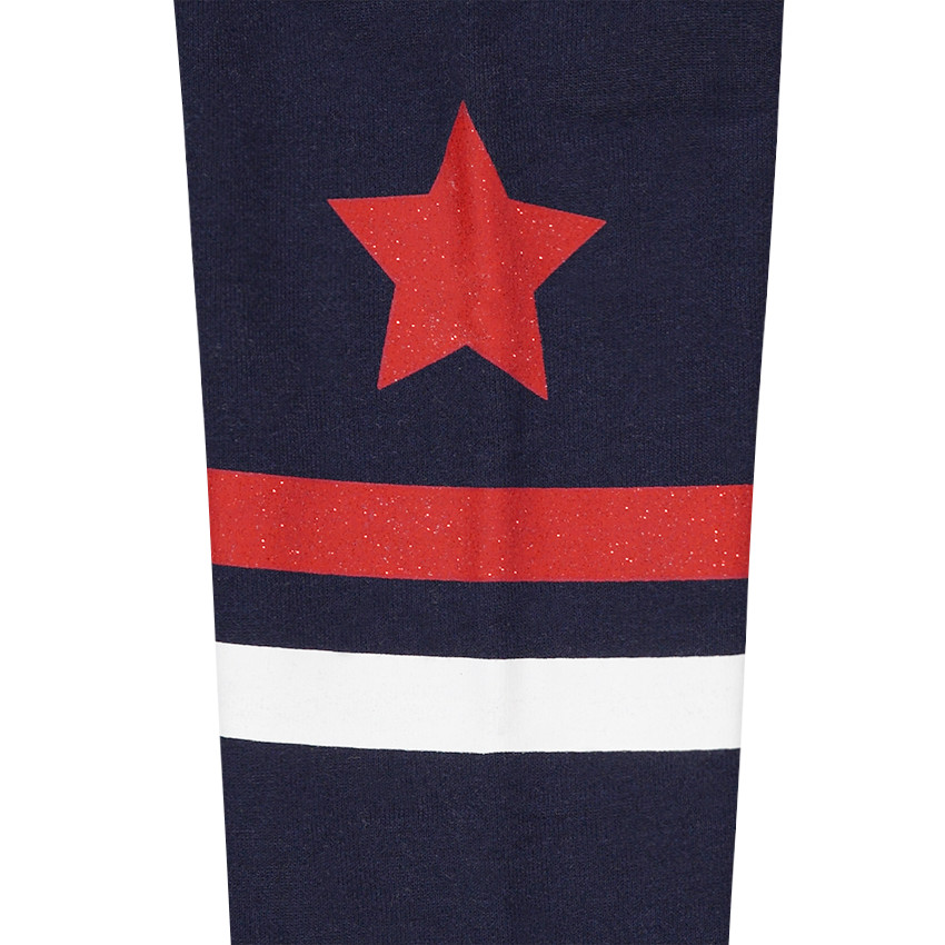 Παιδικά - Μακρυμάνικο φόρεμα με λωρίδες και κείμενο 