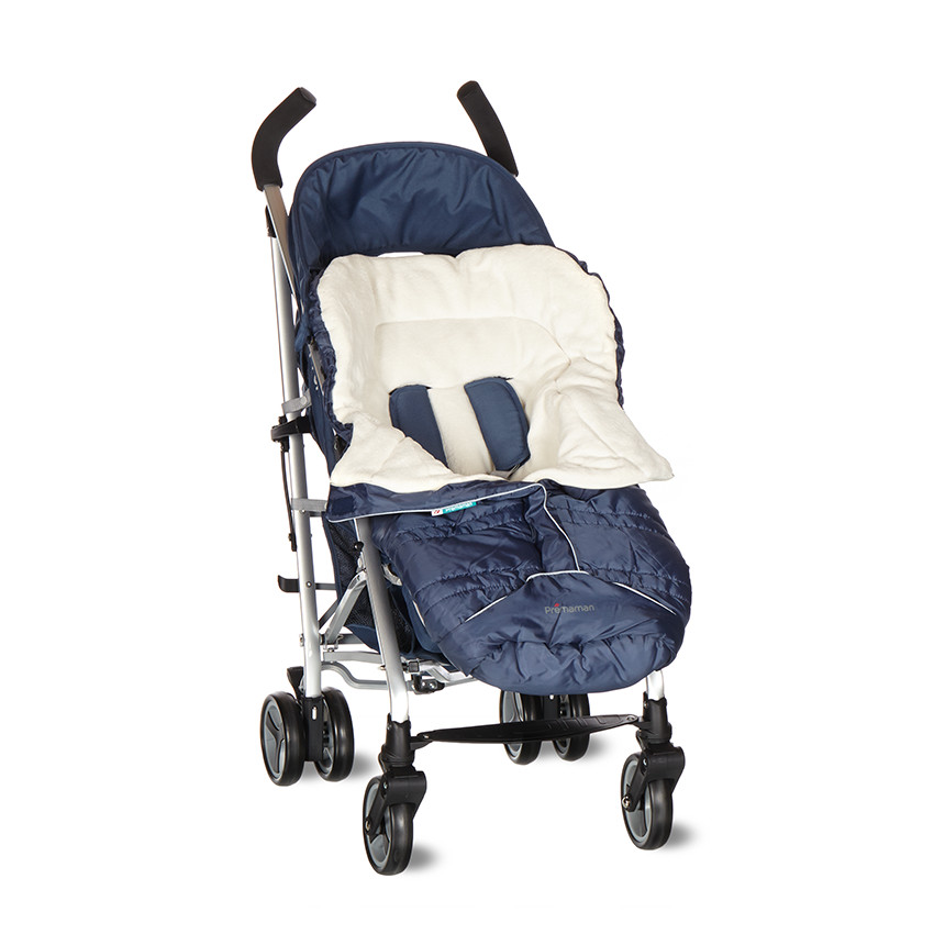 Ποδόσακος Basic Μαύρο-Μπλέ 