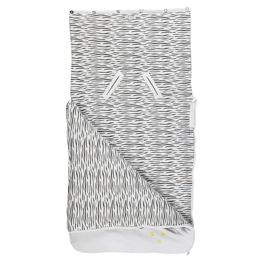 Nid d'ange en velours doublé jersey 