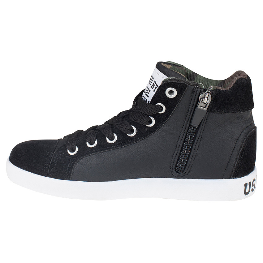 Αθλητικά μποτάκια US Marshall από συνθετικό δέρμα και από δύο υλικά, σε νούμερα από 28 έως 35 