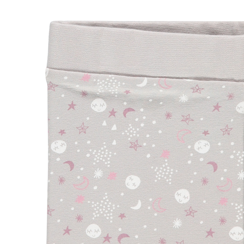 Παντελόνι ζέρσεϊ με αστεράκια και φεγγάρια σε όλη την επιφάνεια 