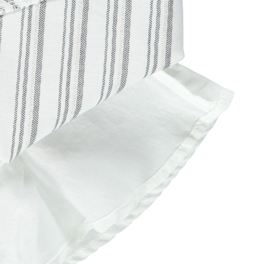 Εβαζέ φούστα με διακοσμητικές ρίγες 