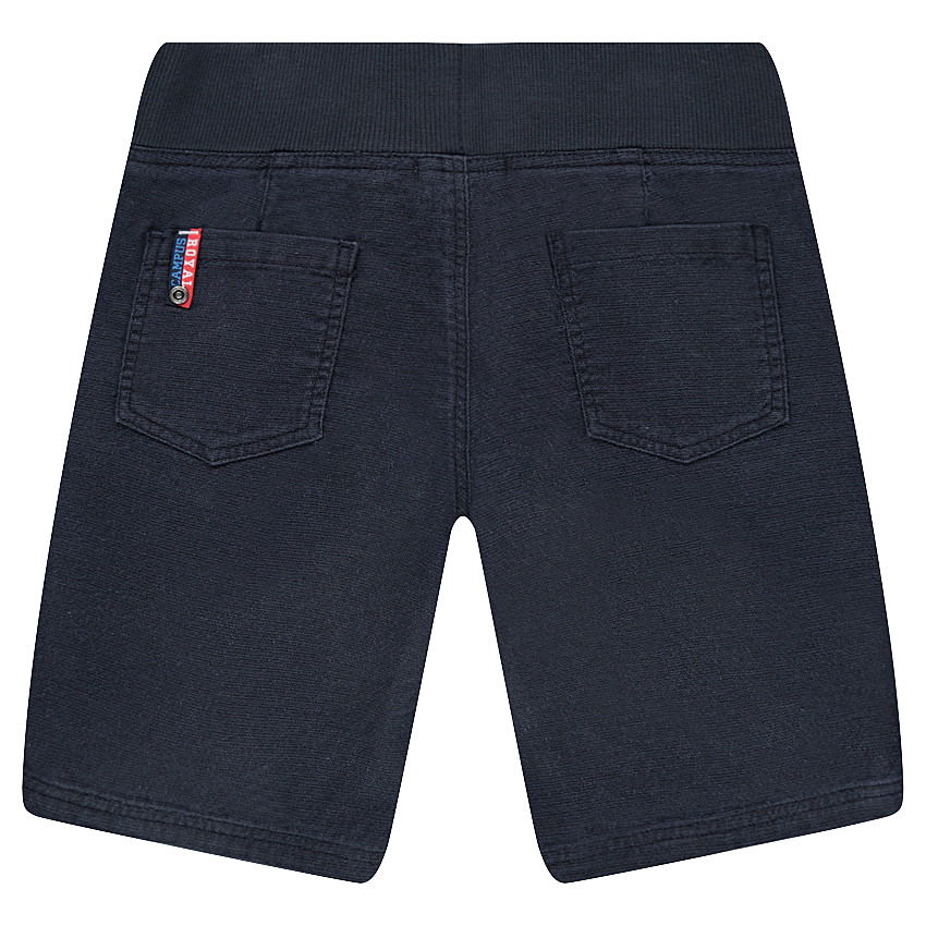 Βαμβακερή βερμούδα με λάστιχο στη μέση και τσέπες 