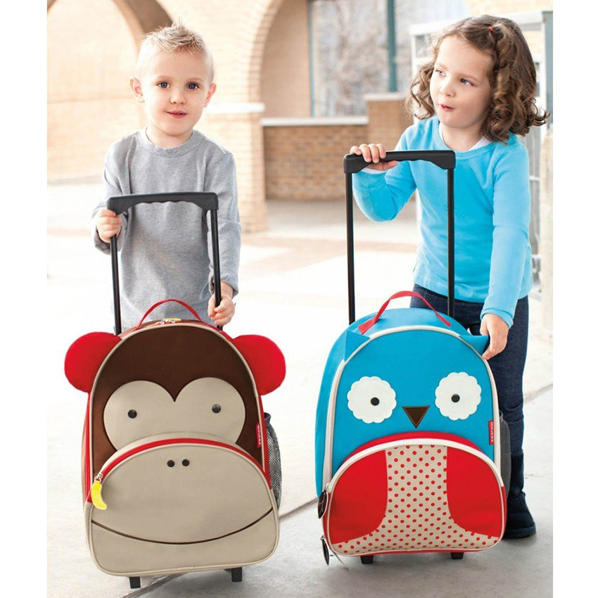 Τροχηλατη Τσαντα Κουκουβαγια 