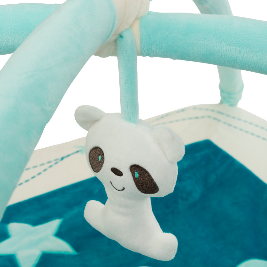 Βελουτέ χαλάκι δραστηριοτήτων με μοτίβο πάντα 