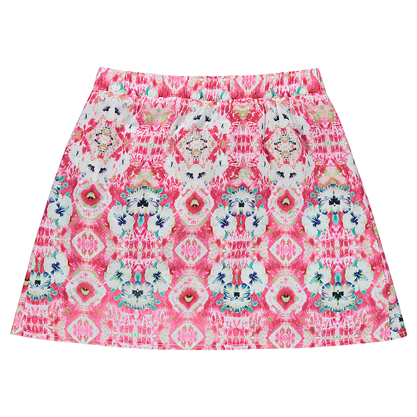 Παιδικά - Φούστα φάκελος με φλοράλ μοτίβο 