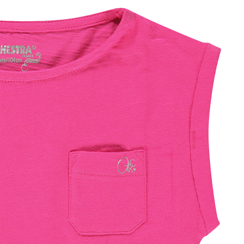 Tee-shirt manches courtes avec poche plaquée  