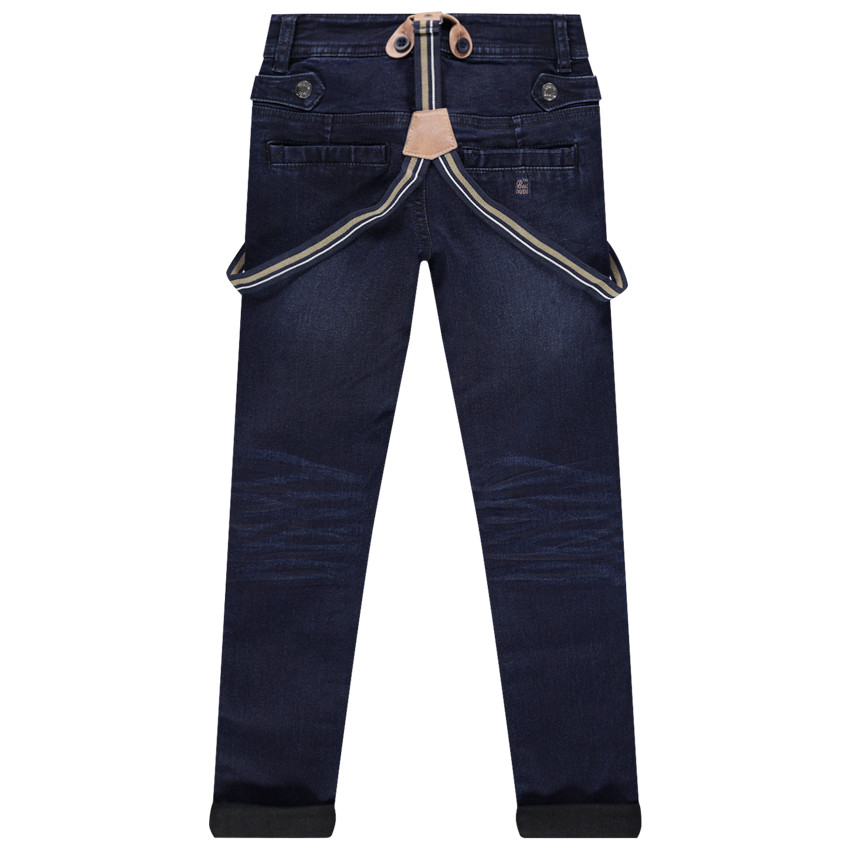 Τζιν slim με αφαιρούμενες τιράντες  