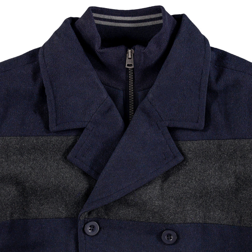 Παιδικά - Παρκά από τσόχα με διπλή λαιμόκοψη 